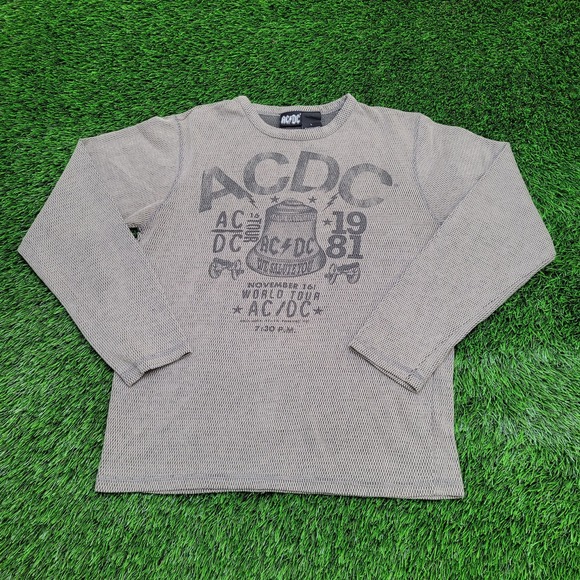 acdc Other - 1981 ACDC Tour Mesh Shirt M/L